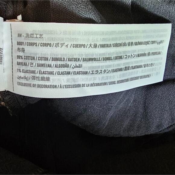 Abercrombie & Fitch Curve Love 90s Straight Jeans Womens 18 34" Gray Relaxed - Picture 8 of 8